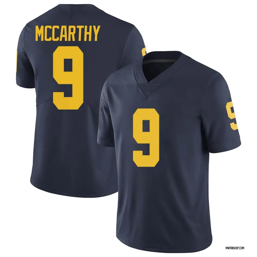 Men's Limited J.J. McCarthy Michigan Wolverines Brand Jordan Football