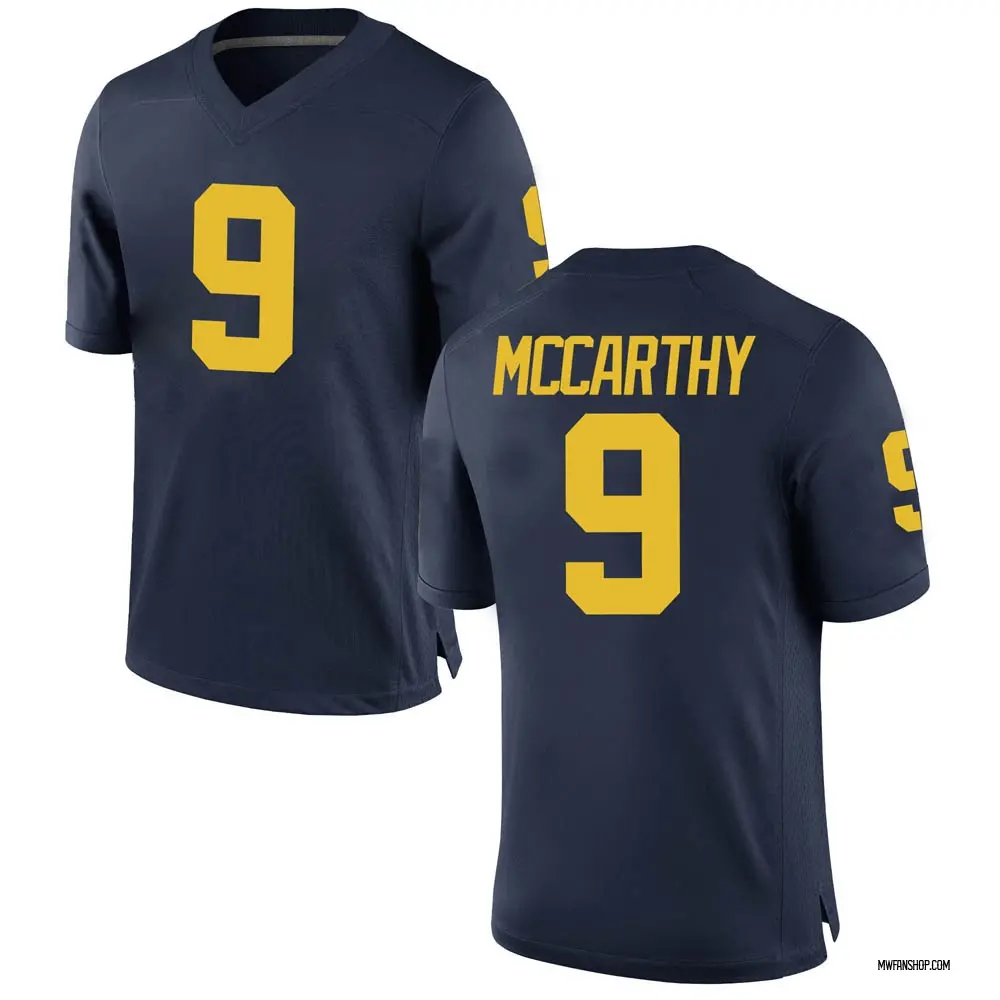 Youth Game J.J. McCarthy Michigan Wolverines Brand Jordan Football ...